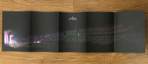BTS JIN [ Love Yourself World Tour Seoul DVD ] Official Poster / New / Gift