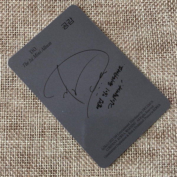 EXO D.O. [ Empathy ] Official Photocard, 1st Mini Solo / New / Gift