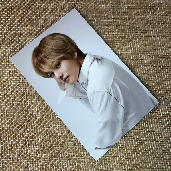 BTS V #2 [ VT Think Your Teeth ] Official Photocard, Black White / New / Gift