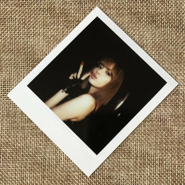 BLACKPINK LISA #1 [ LALISA ] Official Polaroid Photocard, Gold Ver / New / Gift