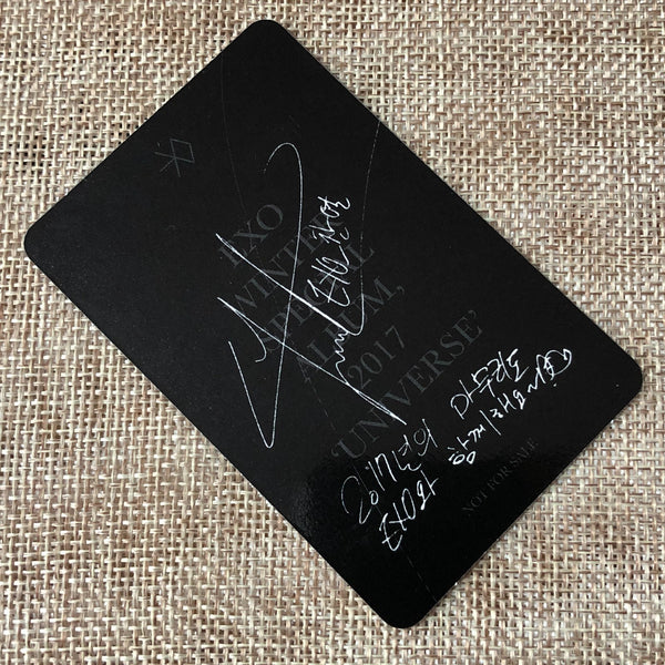 EXO CHANYEOL [2017 Winter Special Universe] Official Photocard / New, Rare /+G