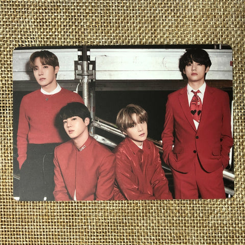 BTS J-HOPE JIN SUGA V 3/8 [Map of the Soul ON:E] Official Mini Photocard, ONE