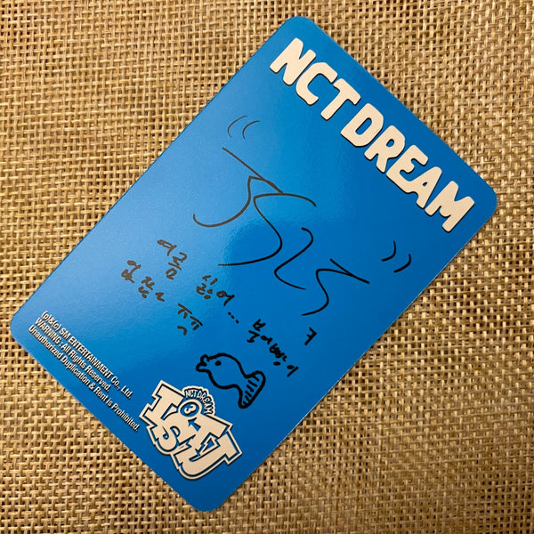 NCT DREAM JISUNG [ISTJ] Official Photocard, Photobook Extrovert Ver. / Gift