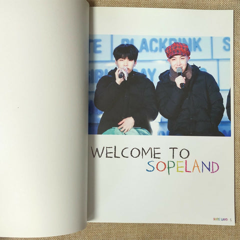 BTS SUGA J-HOPE [ SOPELAND Exhibition ] Photobook / New, Rare / Gift