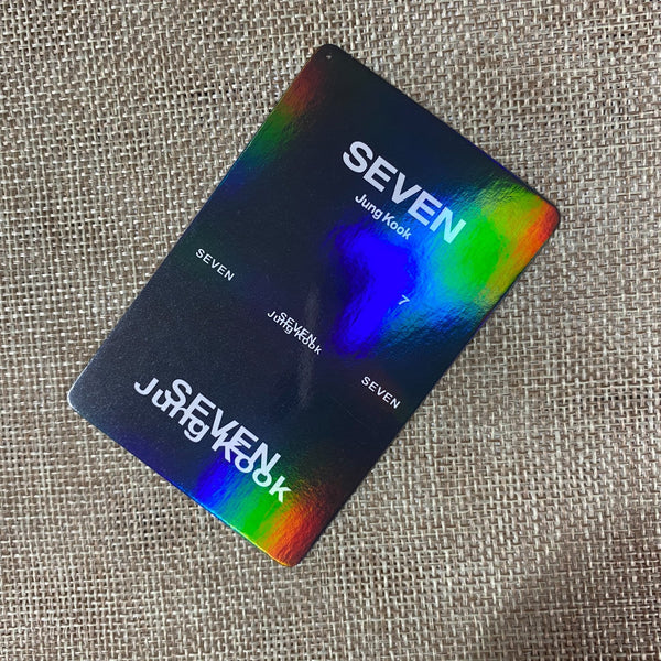 BTS JUNGKOOK [ Suit Seven Ed. Blue Jeans ] Official Photocard / New, Rare / Gift