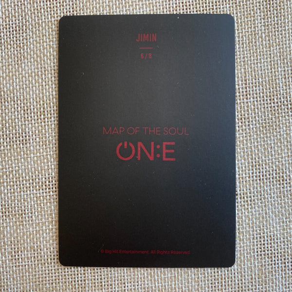 BTS JIMIN 6/8 [ Map of the Soul ON:E ] Official Mini Photocard, ONE / New / Gift