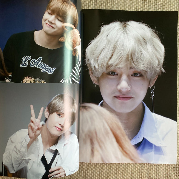 BTS JIMIN V JK [TIED UP Exhibition] Photobook, 112 pg 21x29 cm / New, Rare /+G