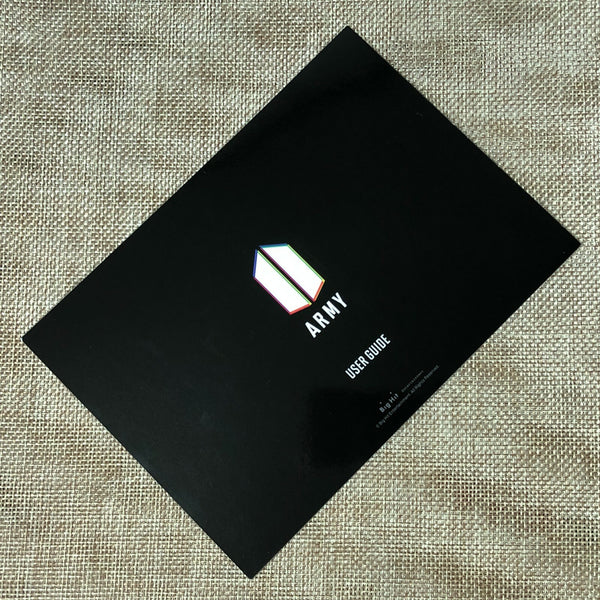 BTS [Fanclub ARMY 6th Membership Kit] Official User Guide Postcard / New / Gift