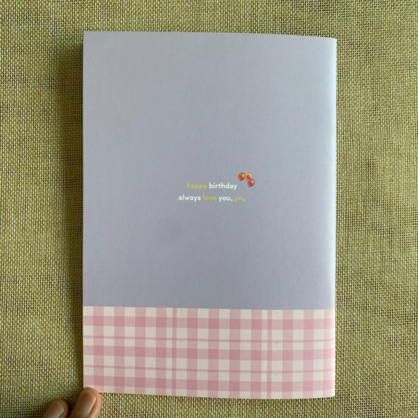 BTS JIN [KEEP CALM AND HBD JIN Exhibition Photobook] 32 page / New, Rare / Gift