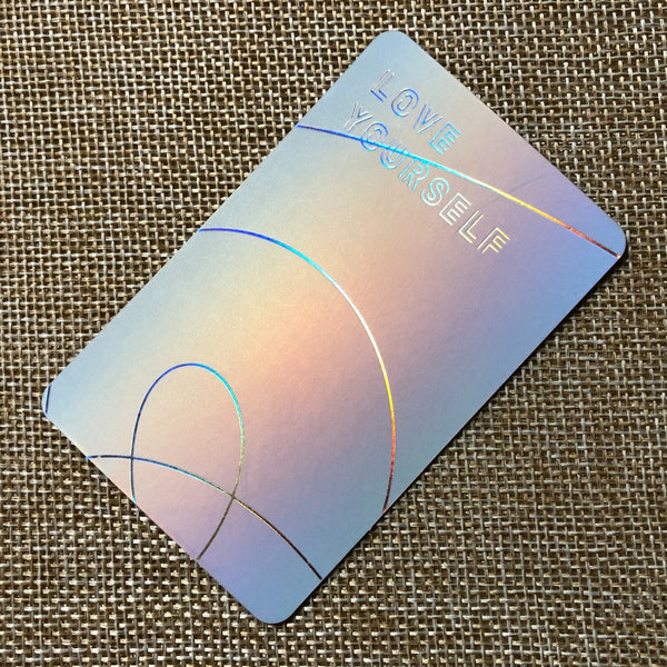 BTS JIN [ Love Yourself Answer ] Official Photocard, L Ver / New / Gift