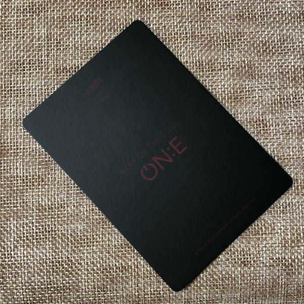BTS J-HOPE 8/8 [Map of the Soul ON:E] Official Mini Photocard, ONE Ver. / Gift