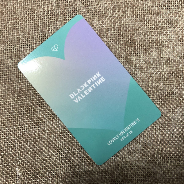 BLACKPINK LISA #2 [ THE GAME Photocard Collection ] Valentine's Ed / New/GFT