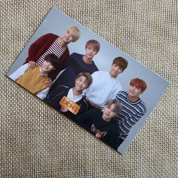 BTS GROUP #7 [ BBQ ] Official Photocard / New, Rare / Gift