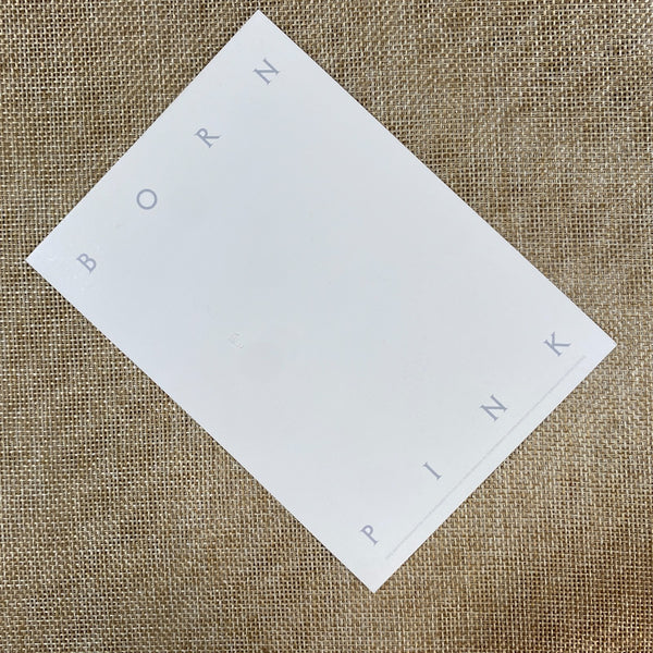 BLACKPINK ROSE [ Born Pink ] Official Postcard, Box Set Ver / New, Rare / Gift