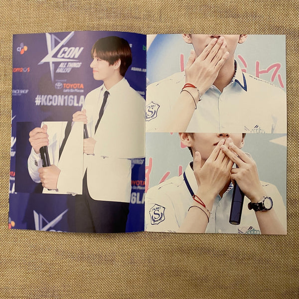 BTS V [ POINT TAETAELAND Exhibition Mini Photobook ] 16 pg / New / Gift