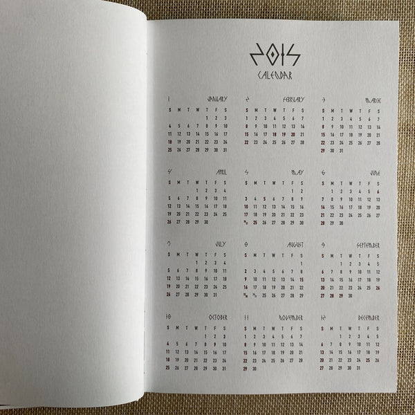 EXO [ 2015 Season's Greetings ] Official Planner Scheduler / New, Rare / Gift
