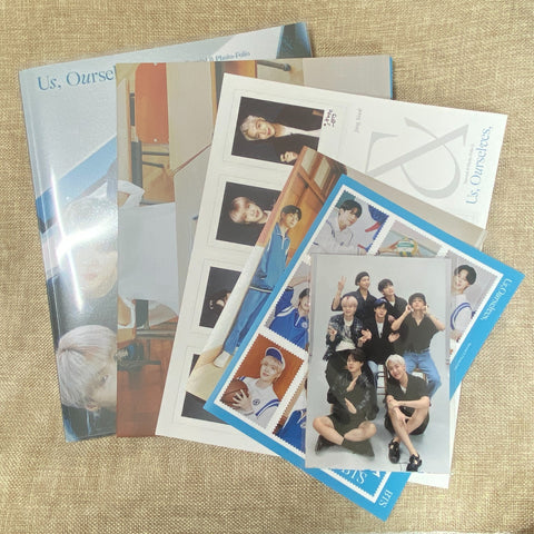 BTS Group [ Us, Ourselves 8 Photo-Folio ] Official Photobook + etc / New / Gift