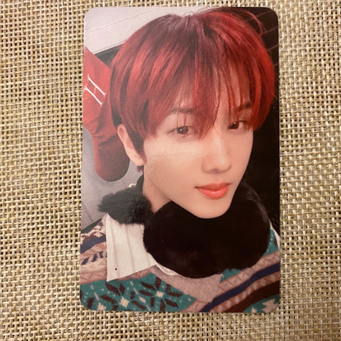 NCT JISUNG [PINK CHRISTMAS] Official Photocard, SMTOWN MD Random Trading / Gift