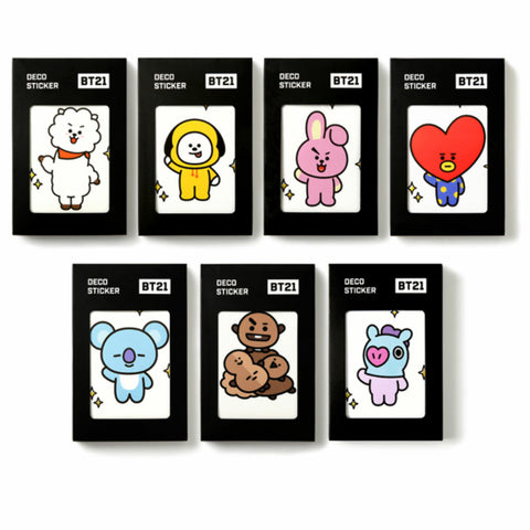BTS x MONOPOLY BT21 Deco Sticker Set 32 Sheets Official Authentic Goods / Gift