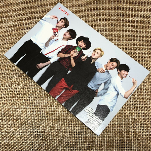 EXO GROUP #3 [ Lotte Pepero Day ] Official Photocard, EXO-K / New, Rare / Gift