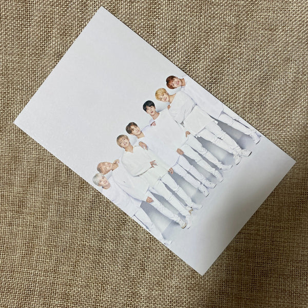 BTS GROUP #12 [ BTS X MEDIHEAL ] Official Postcard with All Members / New / Gift