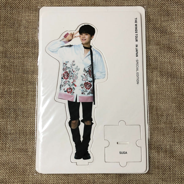BTS SUGA [The Wings Tour in Japan Special] Official MD Paper Stand / New / Gift