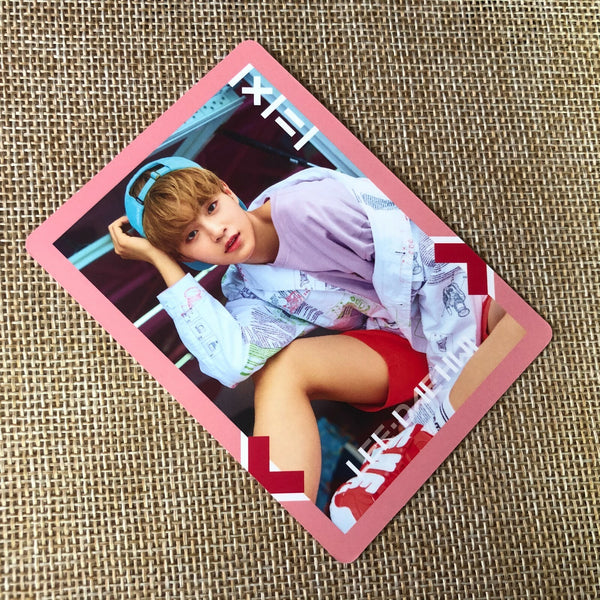 WANNA ONE LEE DAEHWI [ TO BE ONE ] Official Photocard, Pink Ver / New / Gift