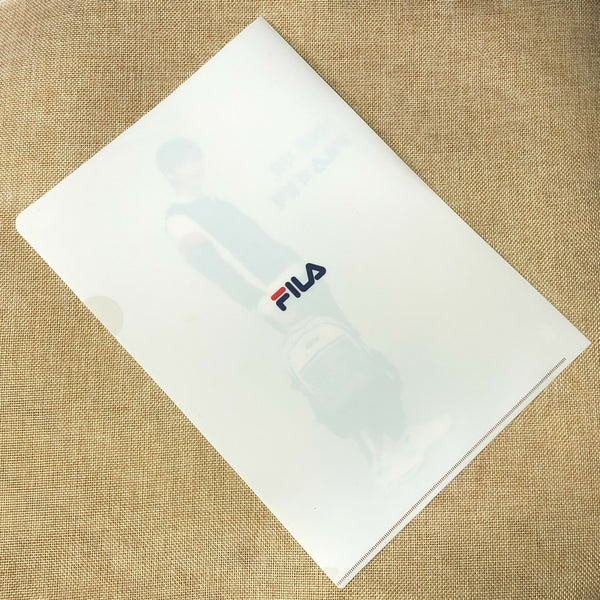BTS RM [ FILA ] Official Clear File Holder / New, Rare / Gift