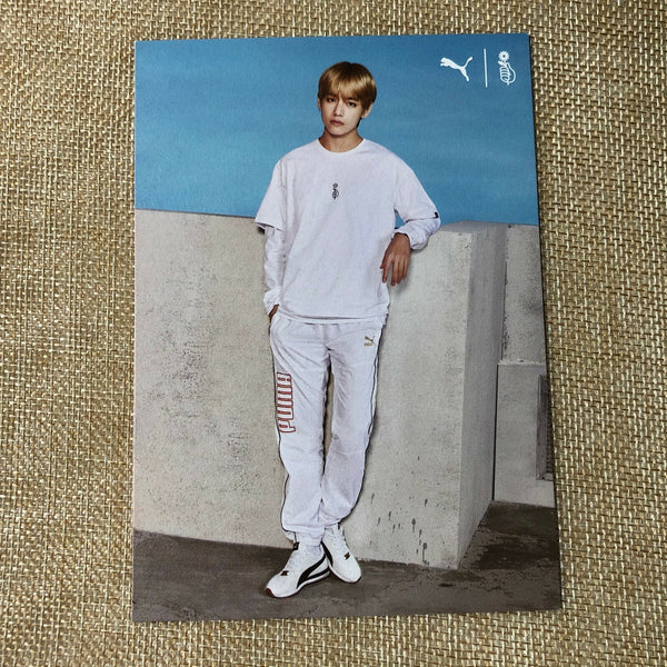 BTS V Taehyung [PUMA Turin] Official Photocard Postcard, Special Limited / Gift