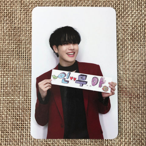 GOT7 YUGYEOM [Flight Log Arrival] Official Photocard, Promise / New, Rare / Gift