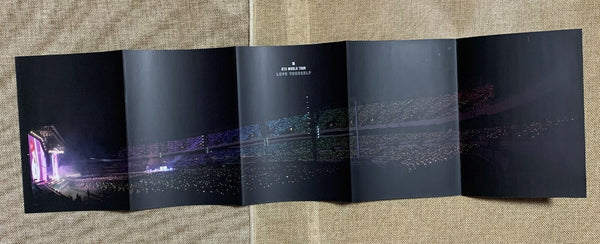 BTS SUGA [ Love Yourself World Tour Seoul DVD ] Official Poster / New / Gift