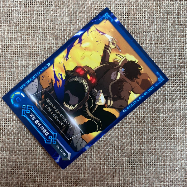 Solo Leveling SL 035 C Card | Korean Webtoon | Official D&C Media | New, +Gift