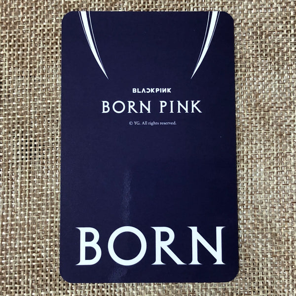 BLACKPINK JISOO [Born Pink MD Pop-Up Store Deco Kit] Official Photocard / Gift