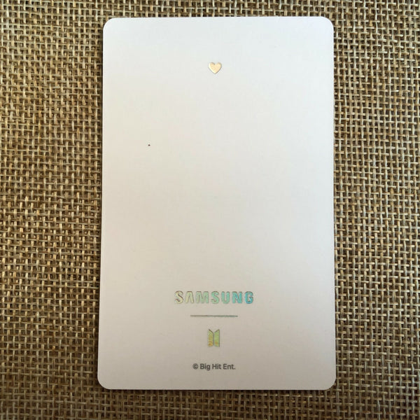 BTS JIMIN [ Samsung Galaxy S20 ] Official Photocard / New, Rare / Gift