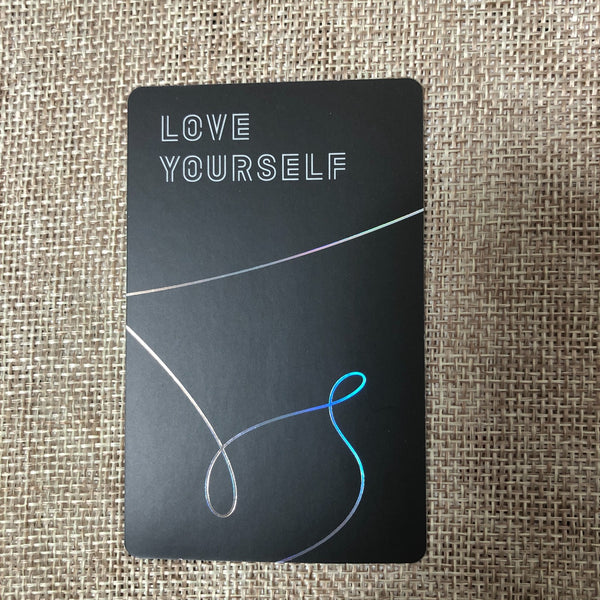BTS JUNGKOOK [Love Yourself Tear] Official Photocard, U Ver Fake Love / Gift