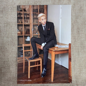 EXO CHANYEOL [ 2020 Season's Greetings ] Official A4 Size Poster / New / Gift