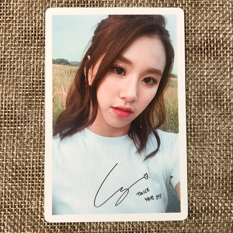 TWICE CHAEYOUNG [Twicecoaster LANE 1] Official Pre-Order Photocard / New / Gift