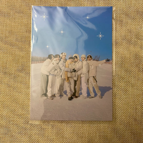 BTS GROUP [2021 Winter Package] Official Sticker First Edition Only / New / Gift