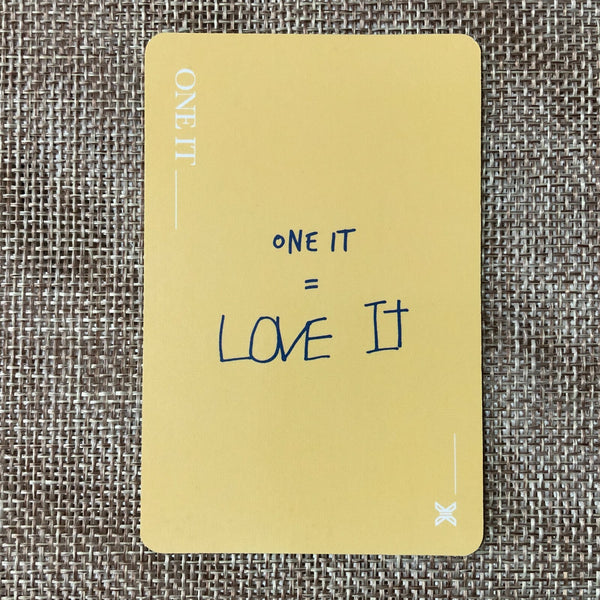 X1 JUNHO #2 [ ONE IT ] Official Photocard, Fanclub Membership Kit / New / Gift