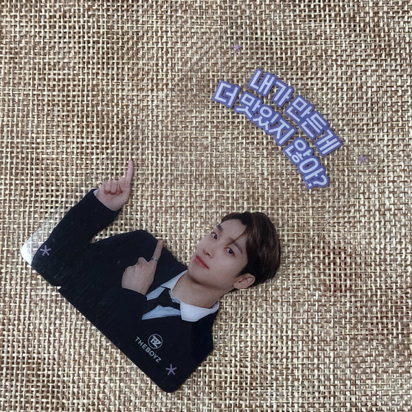 THE BOYZ SANGYEON [3rd Fanclub The B Kit] Official Food Photoprop Photocard /+G