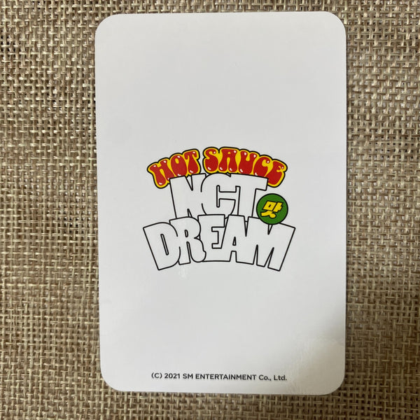 NCT DREAM RENJUN [ HOT SAUCE ] Official MD Keyring Photocard / New, Rare / Gift