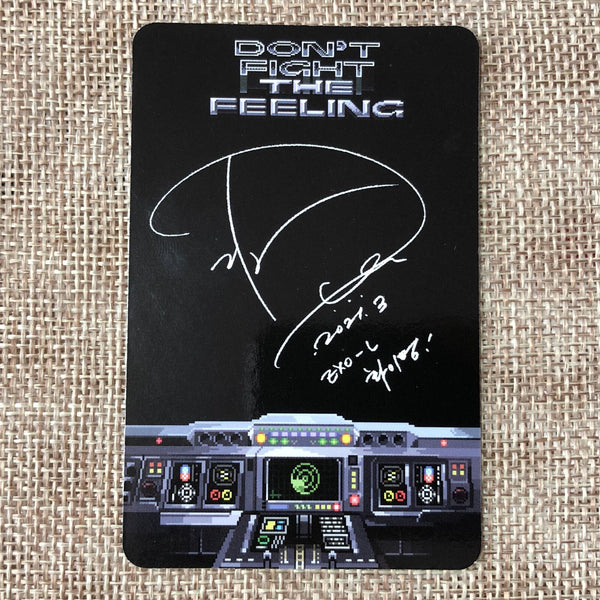 EXO D.O. [Don't Fight the Feeling] Official Photocard, Expansion Ver. / Gift