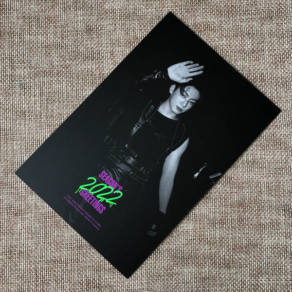 BTS JUNGKOOK [ 2022 Season's Greetings ] Official Postcard / New / Gift