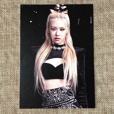 BLACKPINK ROSE [ Born Pink ] Official Postcard, Box Set Ver. / New / Gift