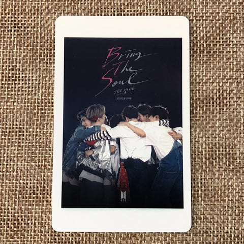BTS GROUP #23 [Bring The Soul Movie] Official Ticket Photocard Photo / Gift