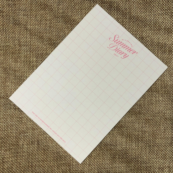 BLACKPINK LISA #1 [ 2021 SUMMER DIARY ] Official Postcard Photocard / New / Gift