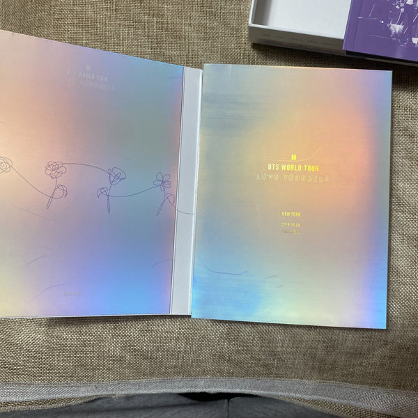 BTS [Love Yourself New York] Blu-ray + Photobook + CD + Mini Poster / No PC /+G