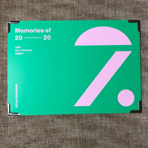 BTS GROUP [ Memories of 2020 WEVERSE Benefit ] Official Photo Frame / New / Gift
