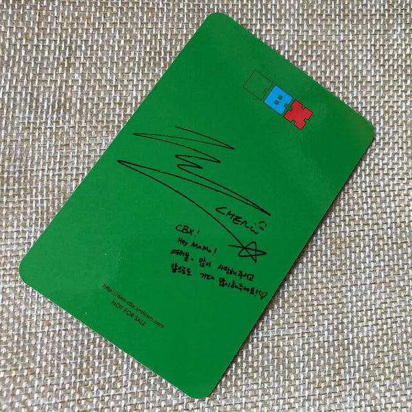 EXO CHEN #1 [ CBX HEY MAMA ] Official Photocard, 1st Mini Album / New / Gift