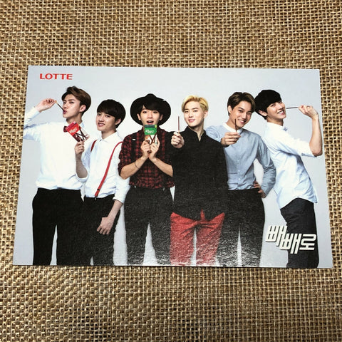 EXO GROUP #3 [ Lotte Pepero Day ] Official Photocard, EXO-K / New, Rare / Gift